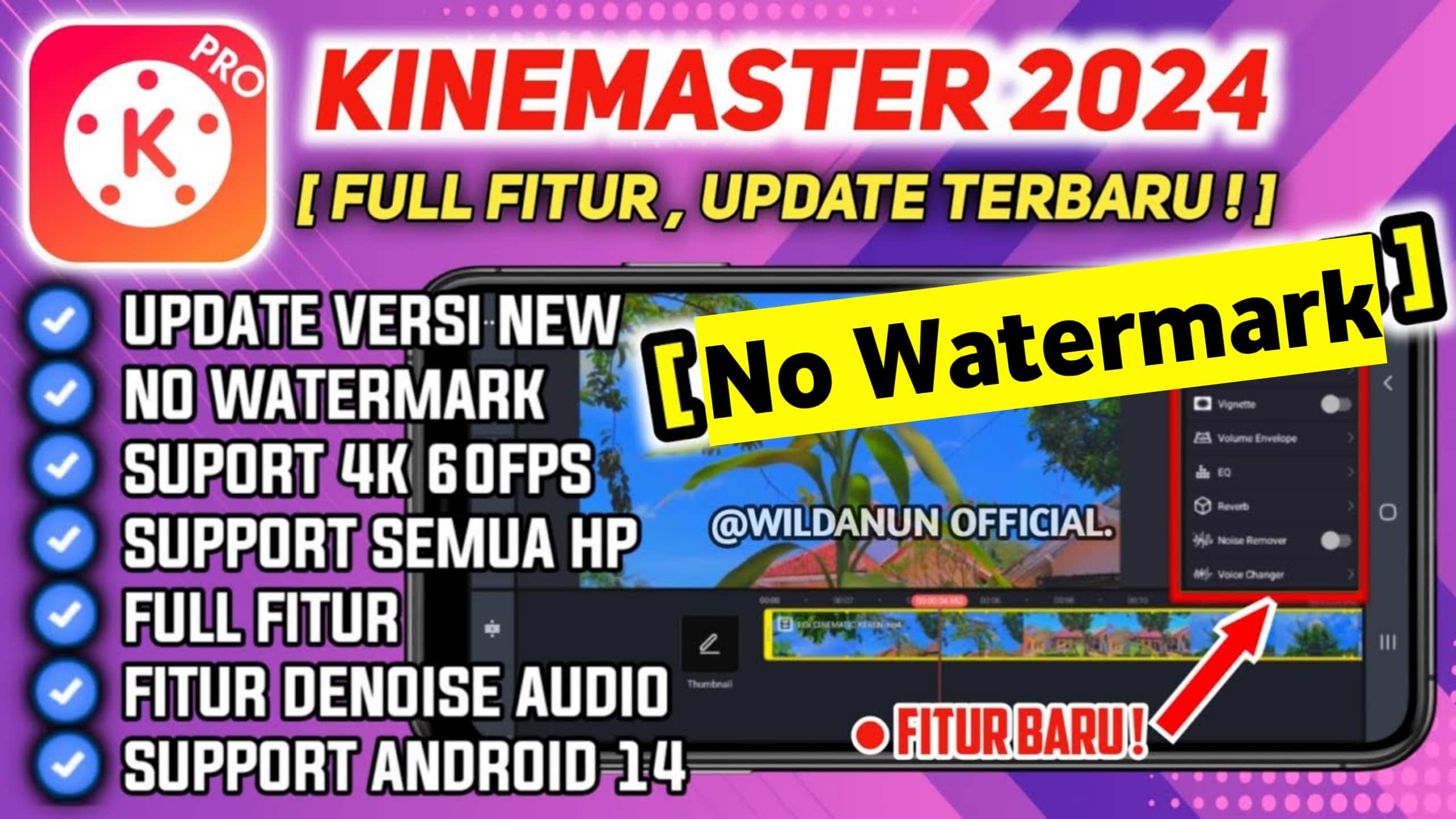 Kinemaster से वाटरमार्क कैसे हटाएं 2024 Kinemaster Watermark Remove